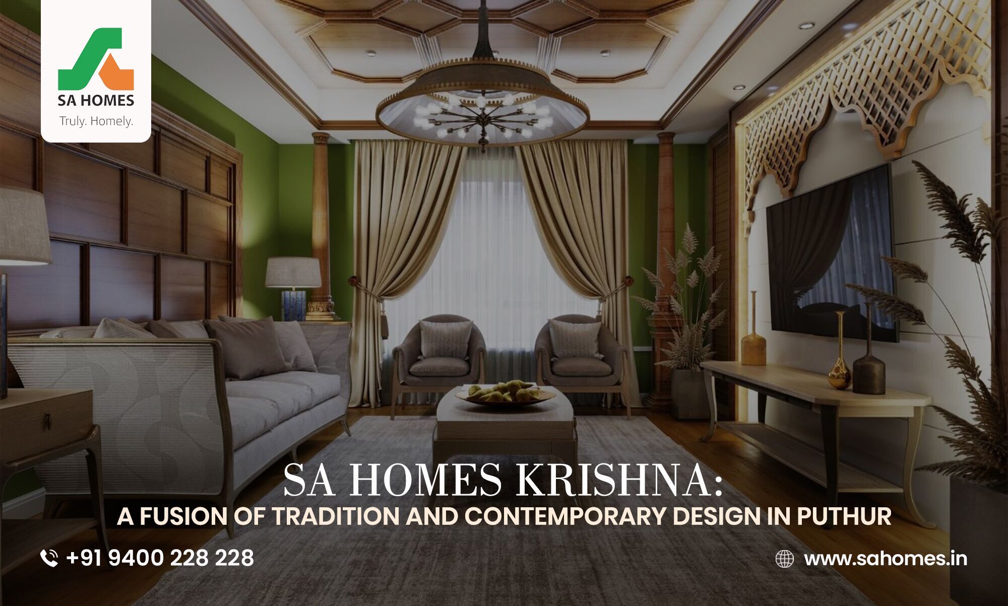 SA Homes Krishna: A Fusion of Tradition and Contemporary Design in Puthur