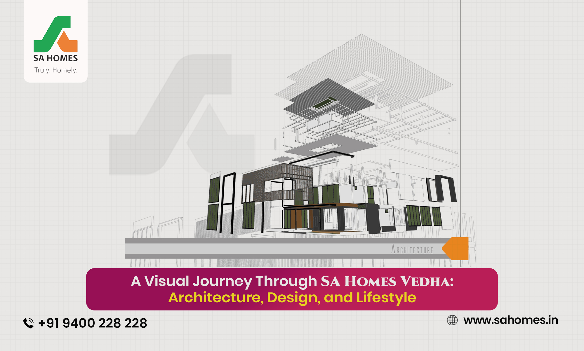A visual journey through SA Homes Vedha highlighting architecture, lifestyle amenities, and premium apartments for sale in Palakkad.