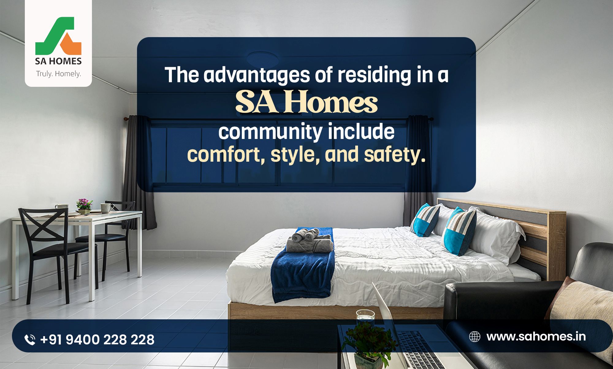SA Homes community benefits include safety, comfort, and style in premium flats for sale in Palakkad.