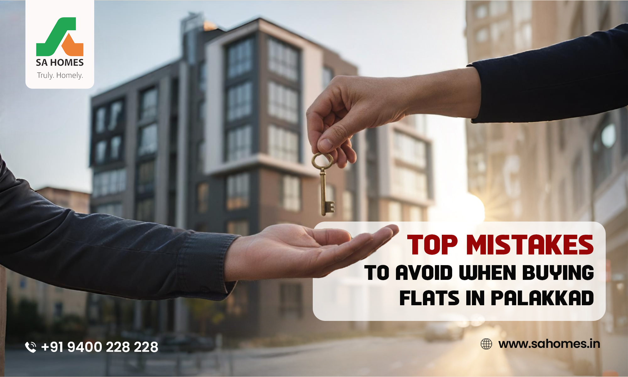 Common mistakes buyers make when choosing flats in Palakkad, with SA Homes offering trusted options.